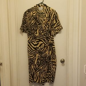 Fashionable 100% Silk Dress